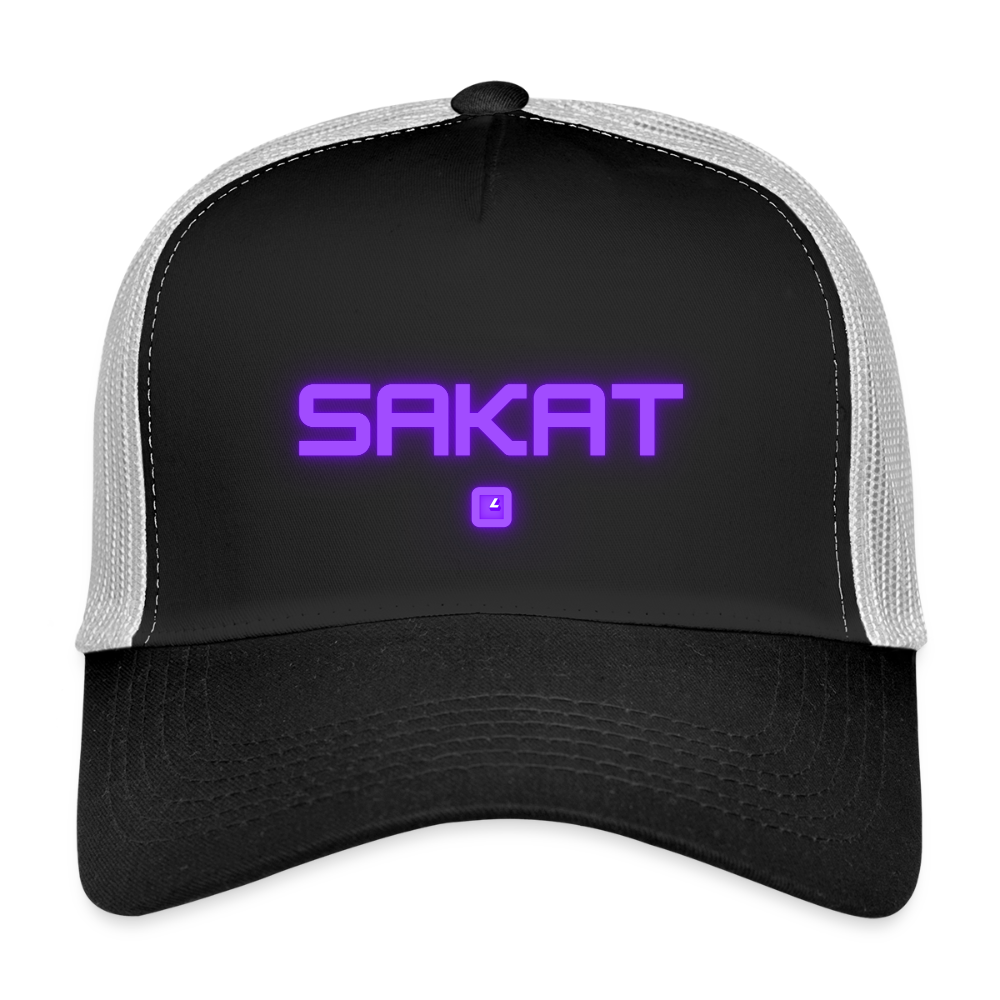 MESHCAP WMC_SAKAT - black/stone grey