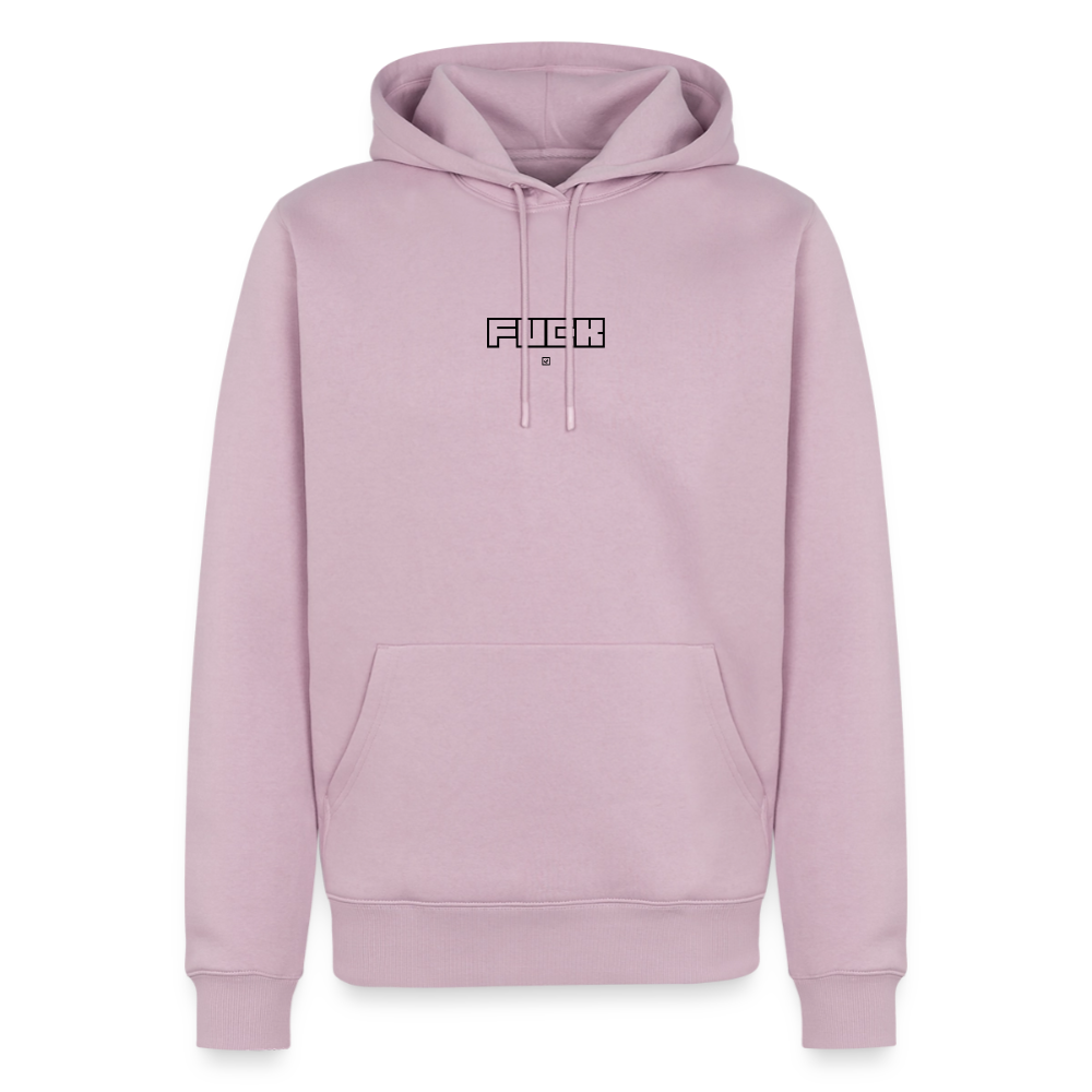 HOODIE FUCK - dusky pink