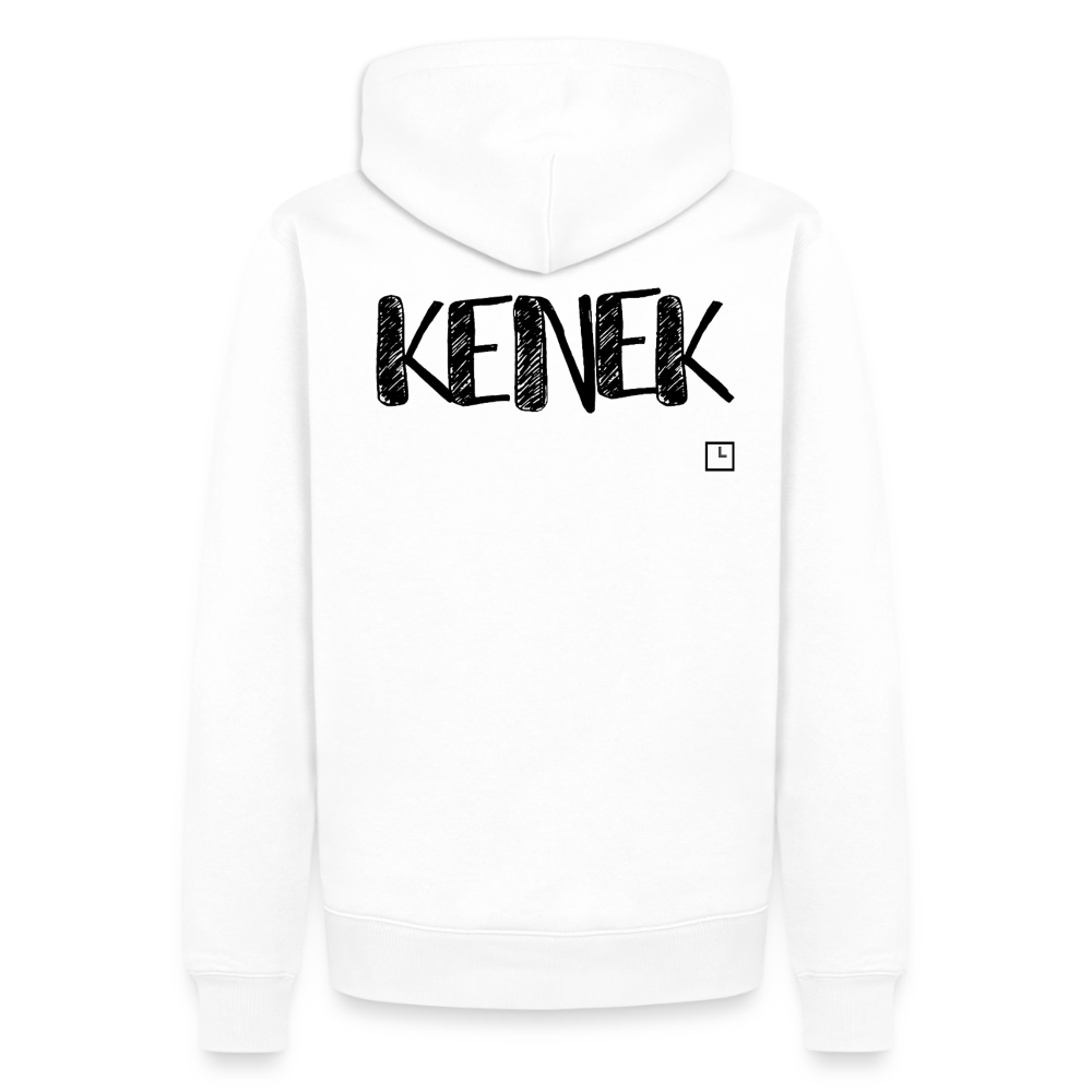 HOODIE KENEK - white