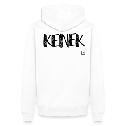 HOODIE KENEK - white