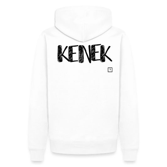 HOODIE KENEK - white