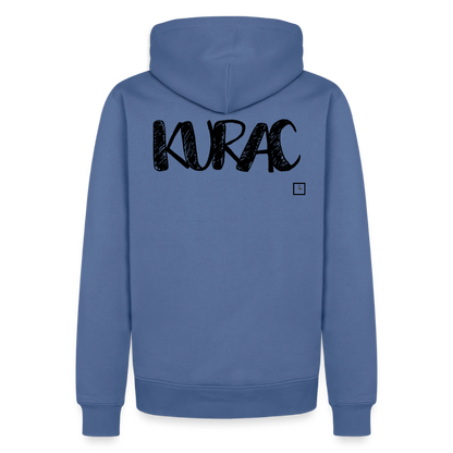 HOODIE KURAC - stone blue