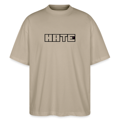 T-Shirt OS 200 g/m² - USC_HATE - stone