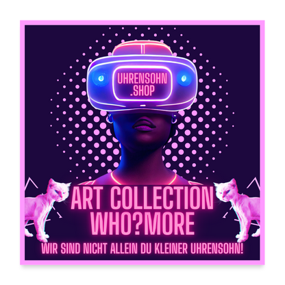POSTER ART BIG - WHO?MORE X USS - white