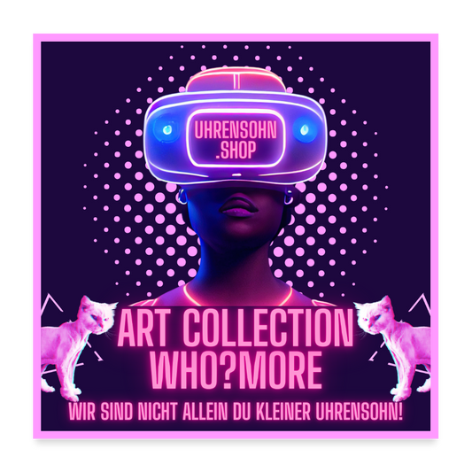 POSTER ART BIG - WHO?MORE X USS - white