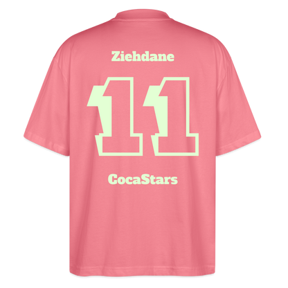 T-Shirt OS 200 g/m² - DTC - GLOWY_11ZIEHDANE - pink joy 