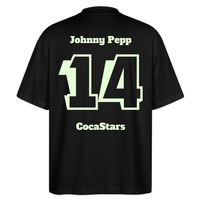 T-Shirt OS 200 g/m² - DTC - GLOWY_14JOHNNY - black