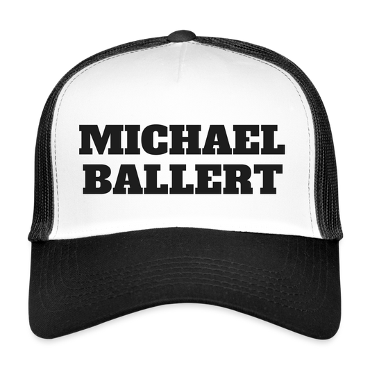 MESHCAP - UNISEX - DTC BLACKY_13MICHAEL - white/black