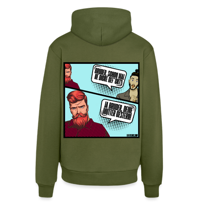 HOODIE UHSO1 - MOSS GREEN