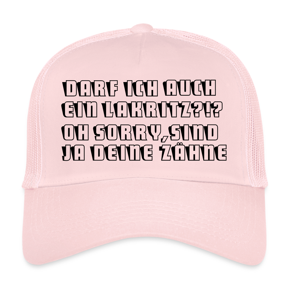 MESHCAP UNISEX ZPC_"LAKRITZ1" - pale pink