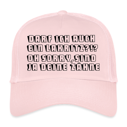MESHCAP UNISEX ZPC_"LAKRITZ1" - pale pink