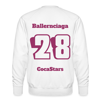 M.P. Sweatshirt - DT - 28Ballernciaga - white