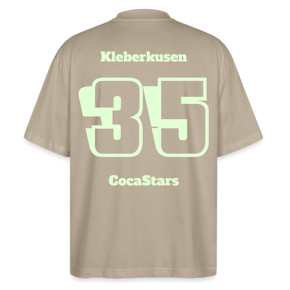 T-Shirt OS 200 g/m² - DTC - GLOWY_35KLEBERKUSEN - stone