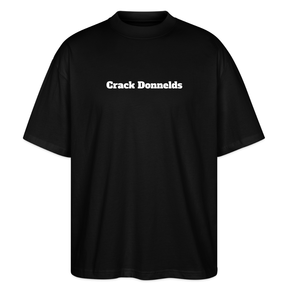 T-SHIRT DT_W/CRACK - black