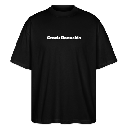 T-SHIRT DT_W/CRACK - black