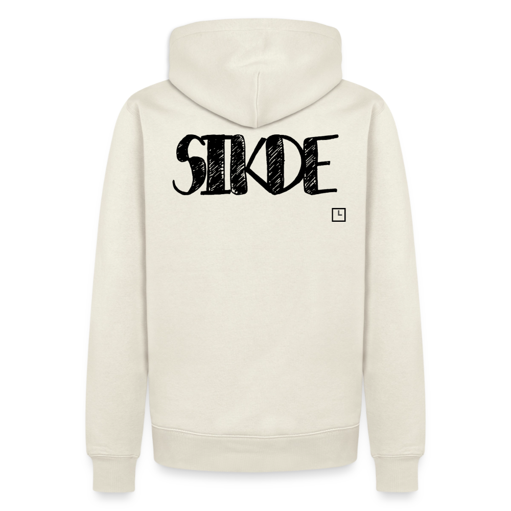 HOODIE SIKDE - off white