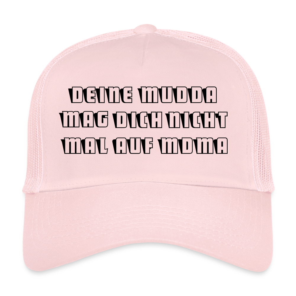 MESHCAP UNISEX ZPC_"MDMA1" - pale pink
