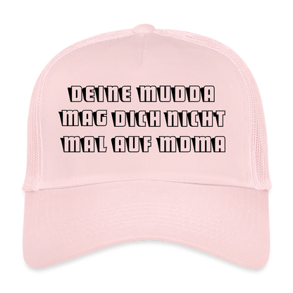 MESHCAP UNISEX ZPC_"MDMA1" - pale pink