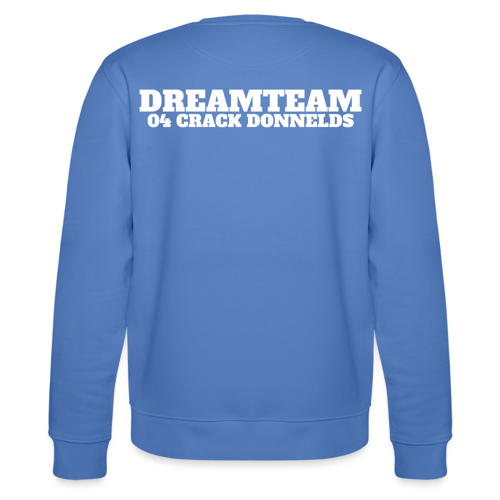 SWEATER DT_W/CRACK - bright blue
