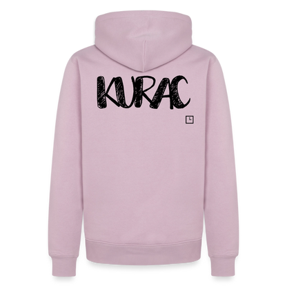 HOODIE KURAC - dusky pink