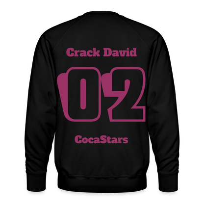 M.P. Sweatshirt - DTR - 02CRACKDAVID02 - black