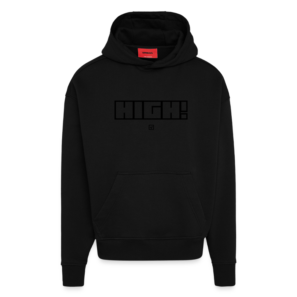 HOODIE US_HIGH - SOLID BLACK
