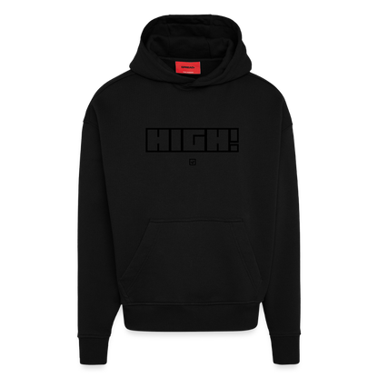 HOODIE US_HIGH - SOLID BLACK