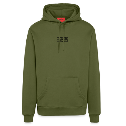 ORGANIC HOODIE - 03HONTAS - MOSS GREEN