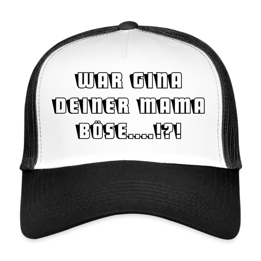 MESHCAP UNISEX ZPC_"GINA1" - white/black