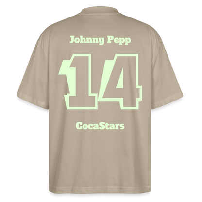 T-Shirt OS 200 g/m² - DTC - GLOWY_14JOHNNY - stone