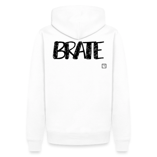 HOODIE BRATE - white