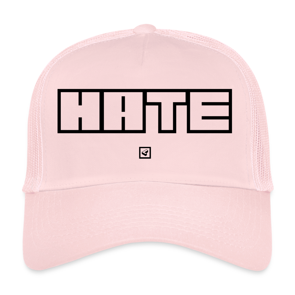 MESHCAP US_HATE - pale pink