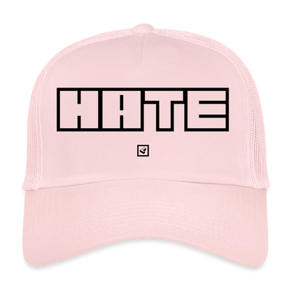 MESHCAP US_HATE - pale pink