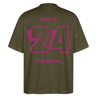 T-Shirt OS 200 g/m² - DTC - CHERRY_24ALICE - khaki