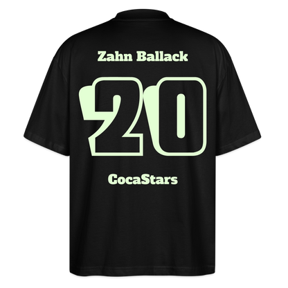 T-Shirt OS 200 g/m² - DTC - GLOWY_20ZAHN - black