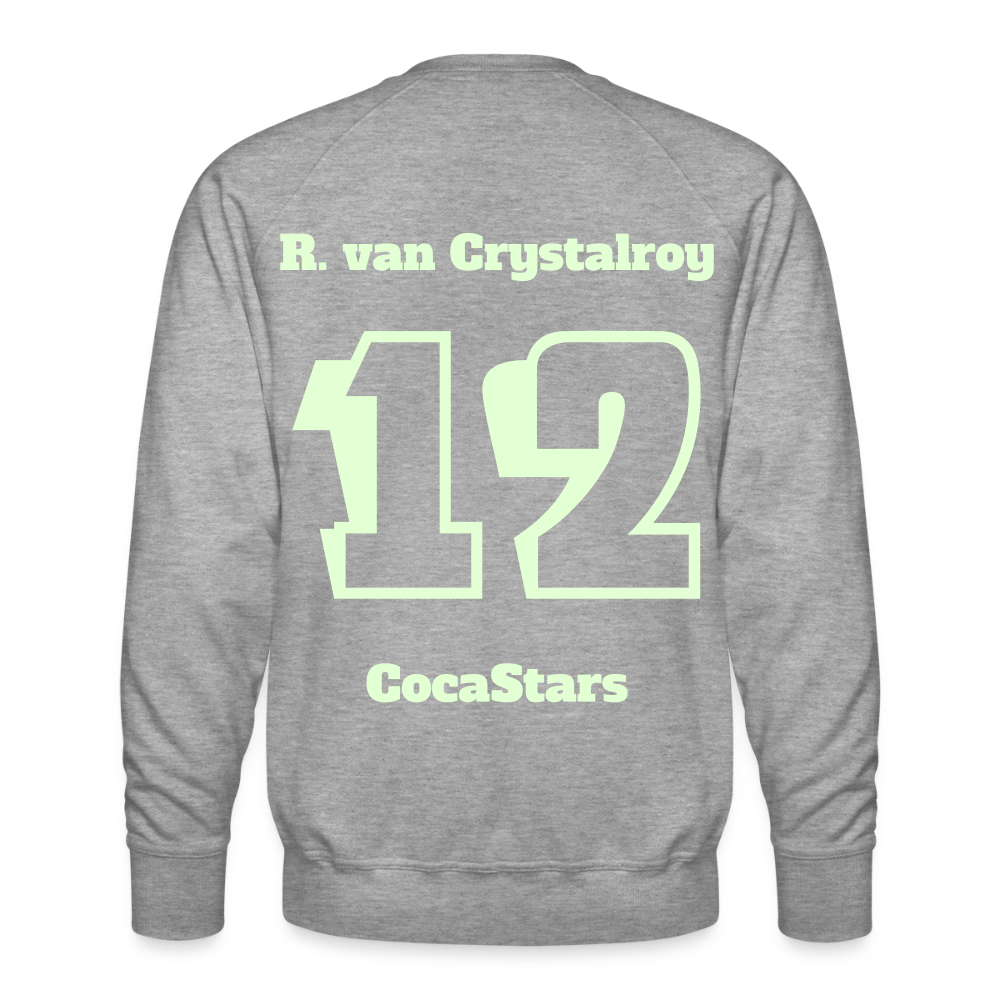 M.P. Sweatshirt - DTG - 12Crystalroy12 - heather grey