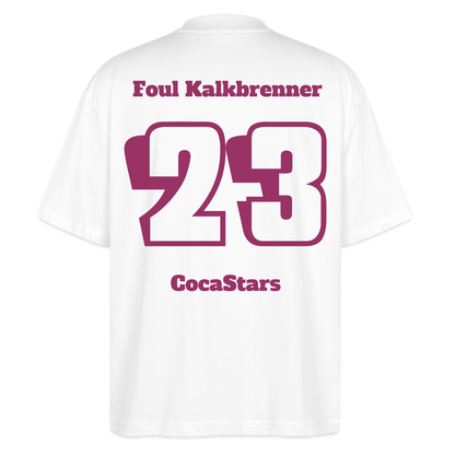 T-Shirt OS 200 g/m² - DTC - CHERRY_23FOUL - white