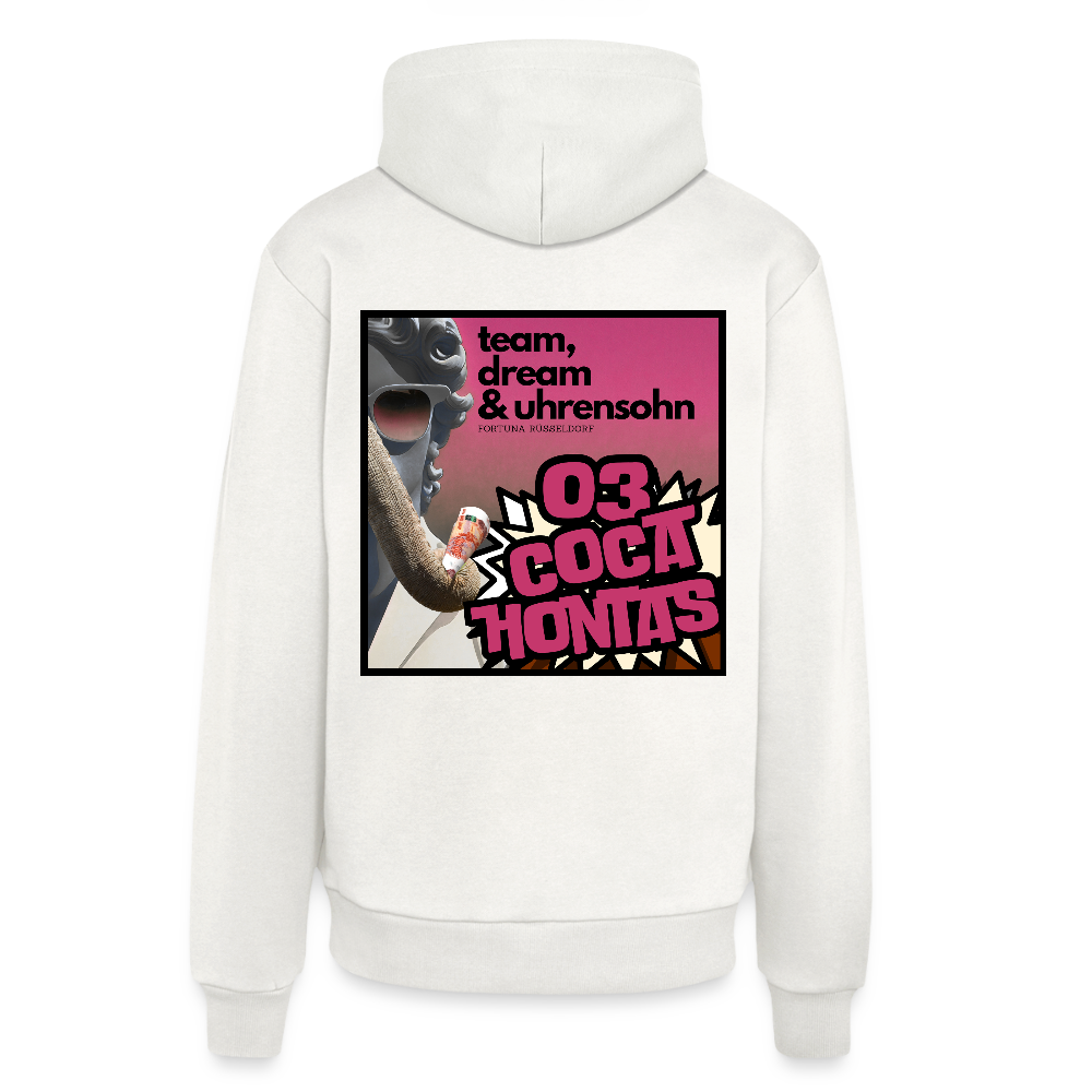 ORGANIC HOODIE - 03HONTAS - OFF WHITE