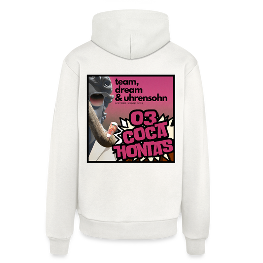 ORGANIC HOODIE - 03HONTAS - OFF WHITE