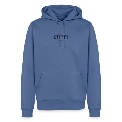 HOODIE FAME - stone blue