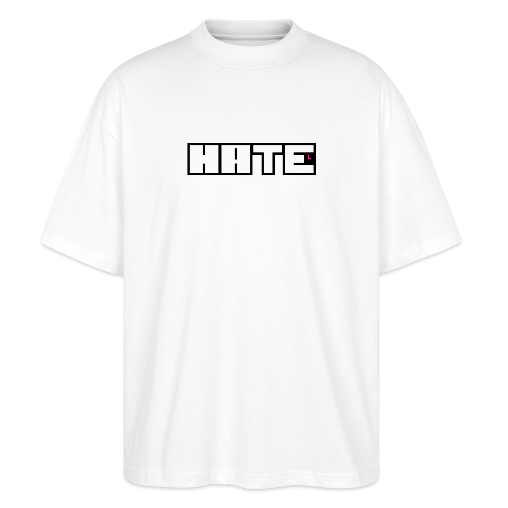 T-Shirt OS 200 g/m² - USC_HATE - white