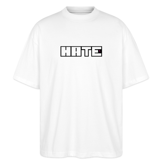 T-Shirt OS 200 g/m² - USC_HATE - white