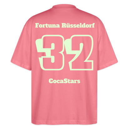 T-Shirt OS 200 g/m² - DTC - GLOWY_32RÜSSELDORF - pink joy 