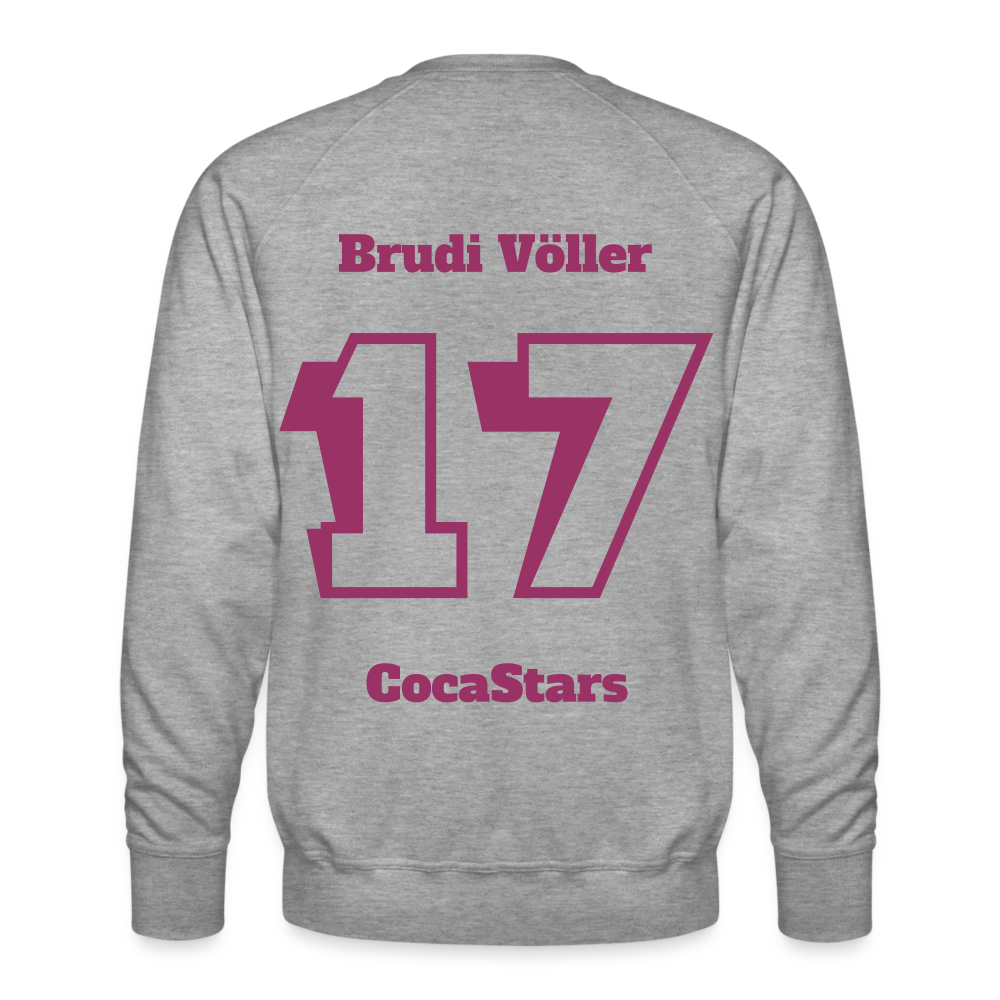 M.P. Sweatshirt - DT - 17BrudiVöller - heather grey