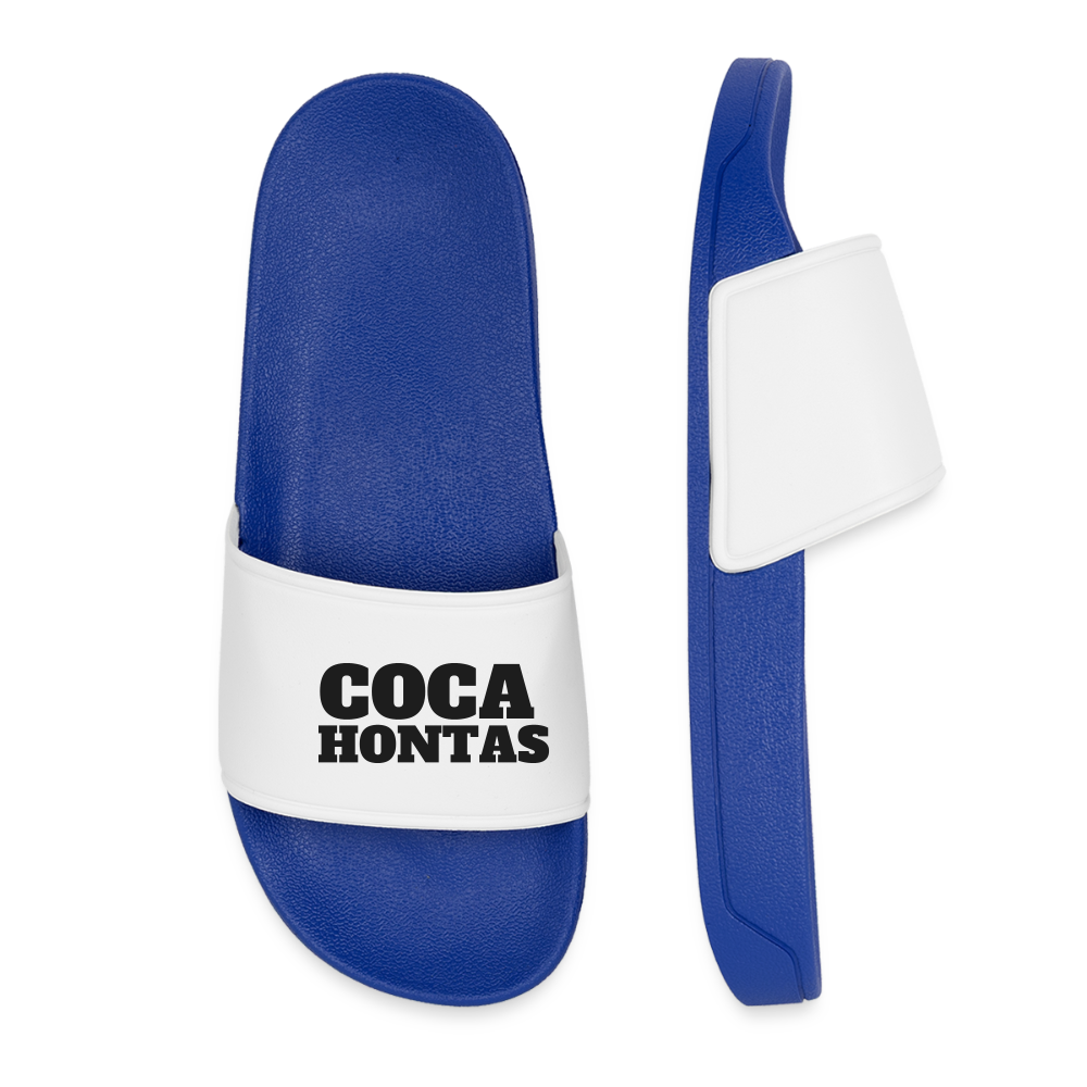 WOMEN POOL SLIDER DTC_BLK03 - royal blue