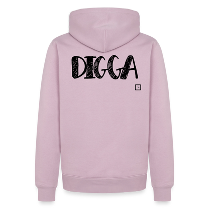 HOODIE DIGGA - dusky pink