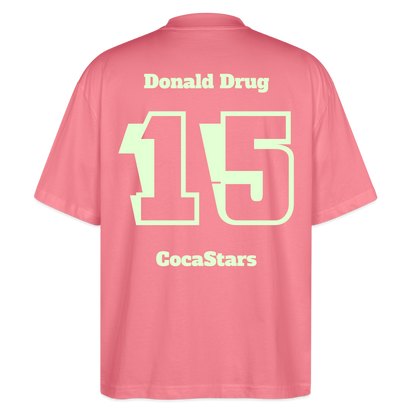 T-Shirt OS 200 g/m² - DTC - GLOWY_15DONALD - pink joy 