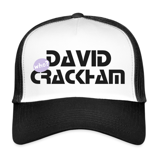 MESHCAP - UNISEX - DTC WHO?_16CRACKHAM - white/black