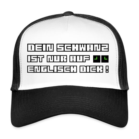 MeshCap - USC "Schwanz" - white/black
