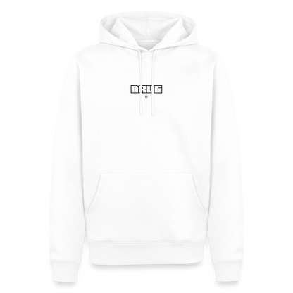 HOODIE DRUG - white